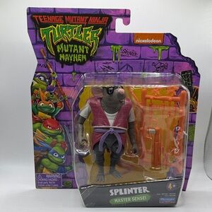 TEENAGE MUTANT NINJA TURTLES SPLINTER MASTER SENSEI FIGURE MONSTER MAYHEM 2023